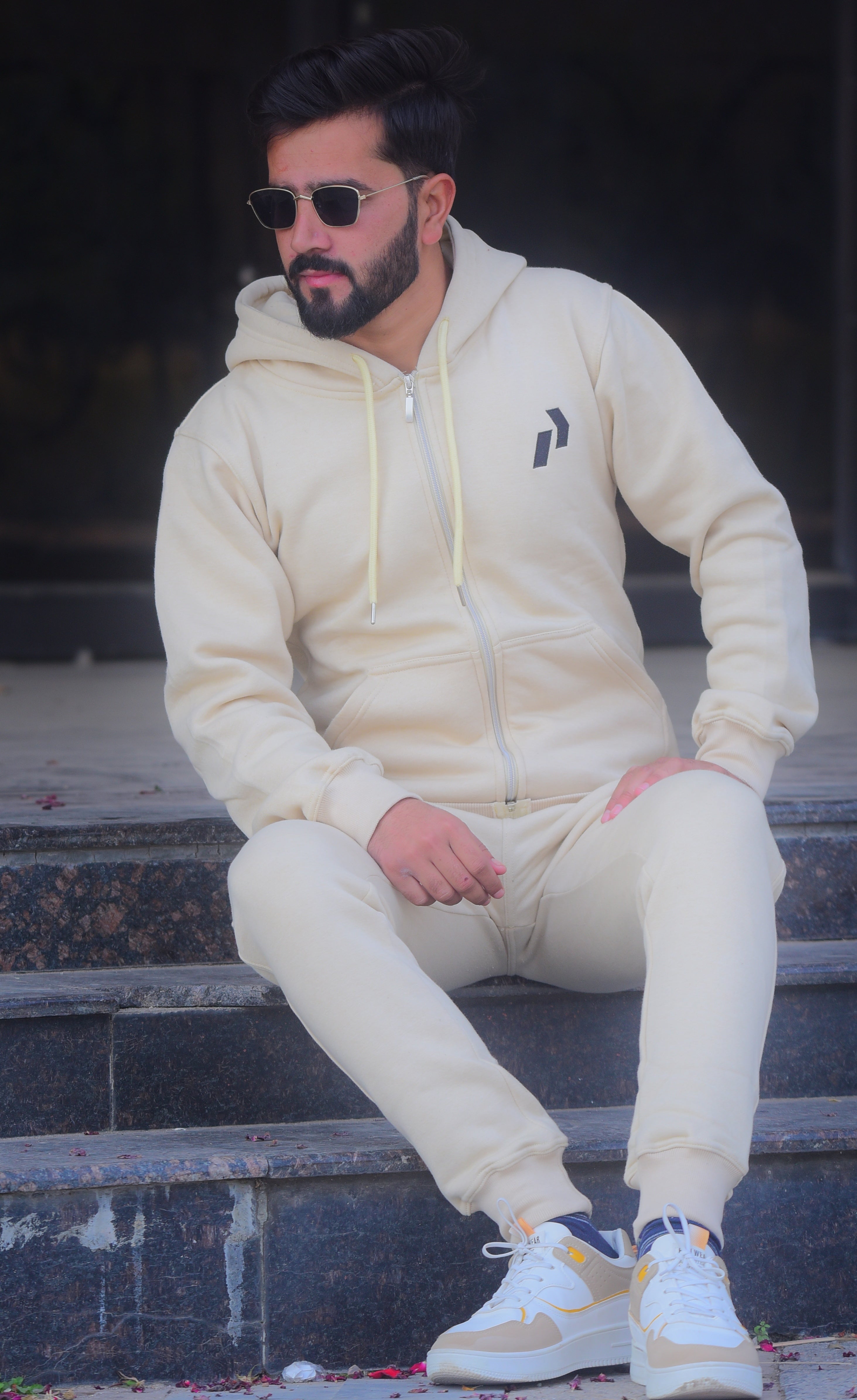 Premium Tracksuit Set – Off White