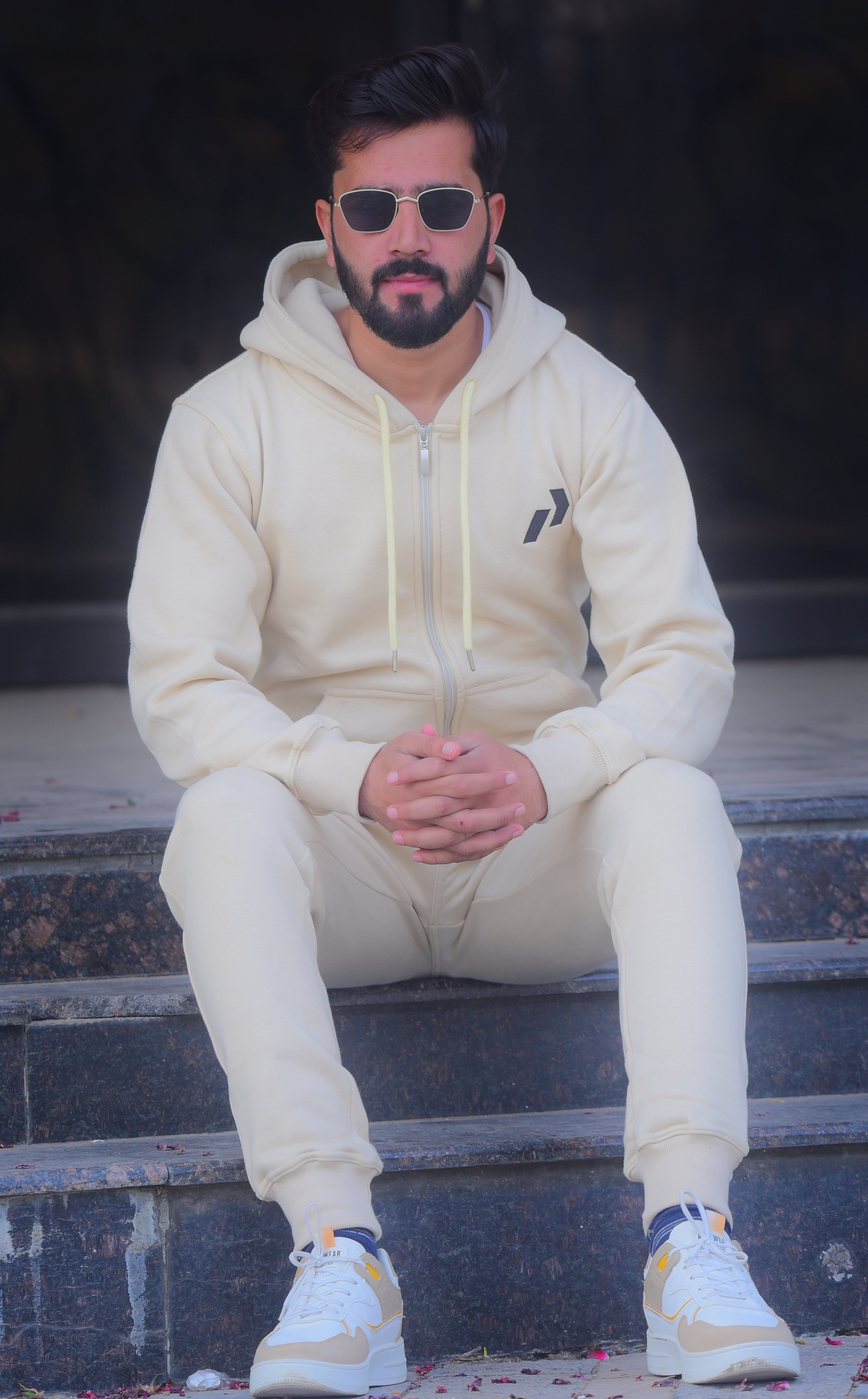 Premium Tracksuit Set – Off White