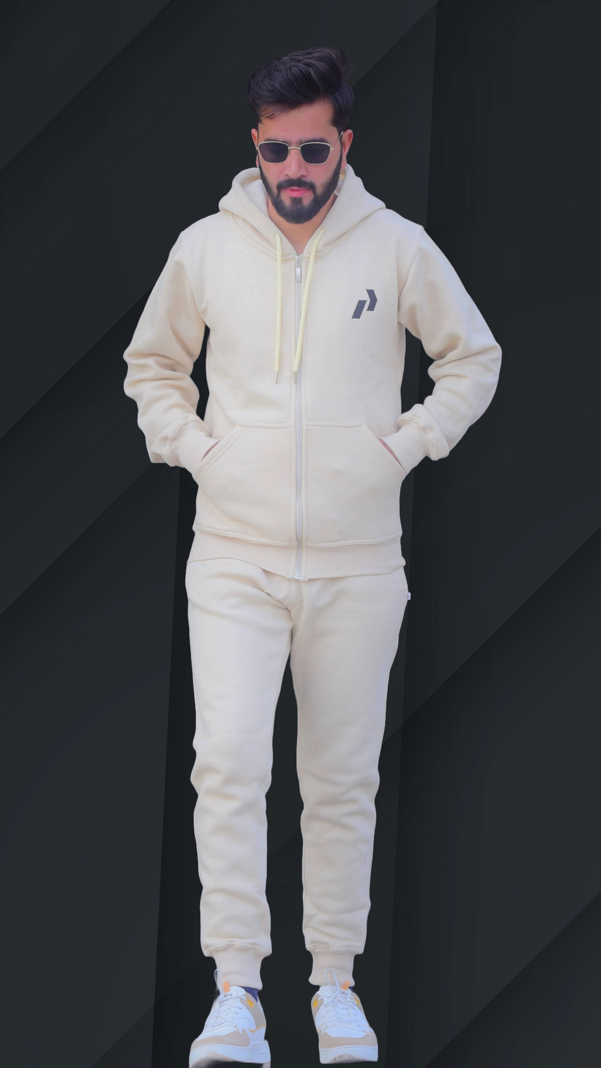 Premium Tracksuit Set – Off White